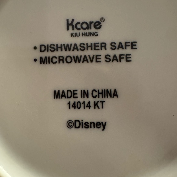 Disney plush with mug NWT double sided mug Mickey wearing a Christmas scarf - Picture 4 of 4